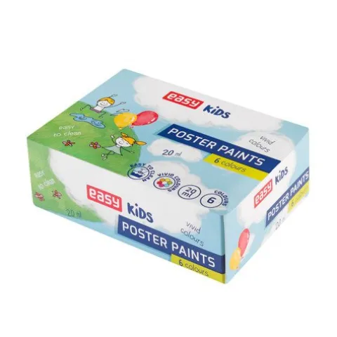 Farby plakatowe Poster Paints 6 kolorów 20ml