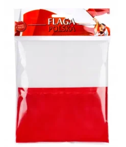 Flaga Narodowa Polski kibica 112x70 cm