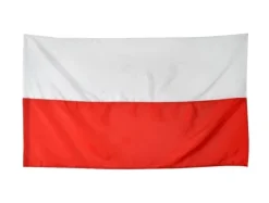 Flaga Narodowa Polski kibica 68x110 cm