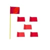 Flagi golfowe - zestaw 5 sztuk flaga chorągiew kolor czerwony