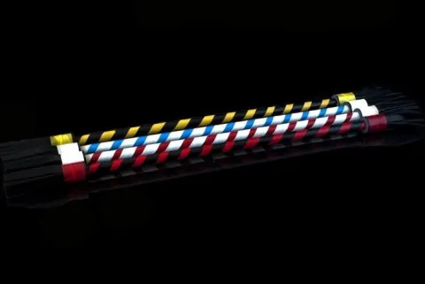 Flowerstick Classic kolor CZARNO-CZERWONY