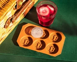 Foremka na lód i czekoladę BITCOIN