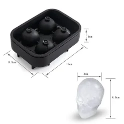 Foremka na lód i czekoladę - CZACHY 4 szt.