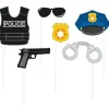 Foto rekwizyty POLICJA 6 szt