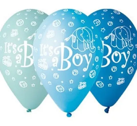 Gemar 12 cali 5 szt It's a Boy balony