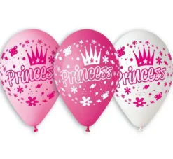 Gemar 12 cali 25 szt Princess Księżniczki balony