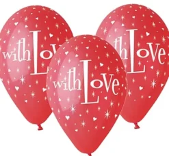 Gemar 12 cali 5 szt With Love balony