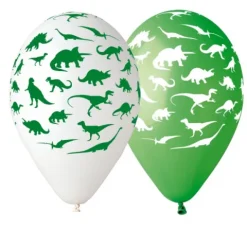 Gemar 12 cali 5 szt Dinozaury balony