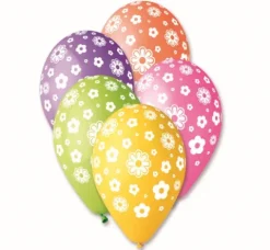 Gemar 12 cali 5 szt Kwiatuszki balony