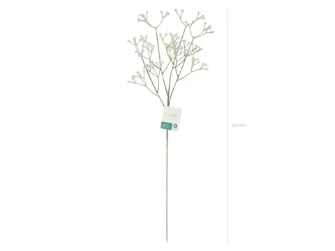 Gipsówka - sztuczny kwiat długość 62 cm, biała