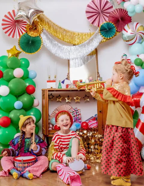 GIRLANDA BALONOWA choinka zestaw 161 cm