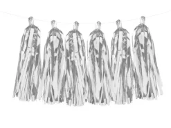Girlanda frędzle Złote / Srebrne SYLWESTER party 30 x 150 cm