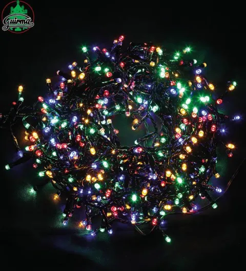 Girlanda lampki Świąteczne 144 LED multikolor