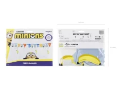 Girlanda Baner Happy Birthday Minionki 50x153 cm