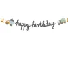 Girlanda baner urodzinowy POJAZDY BUDOWY Happy Birthday 2m