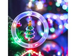 Girlanda lampki Świąteczne kurtyna 95 led multikolor 3 m