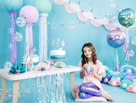 Girlanda Syrenka, opalizujący 165 cm