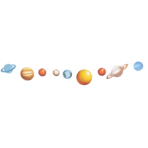 Girlanda Układ Słoneczny planety 250 cm