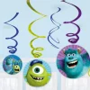Girlanda świderki Potwory UNIWERSYTET POTWORNY Pixar 6 szt.
