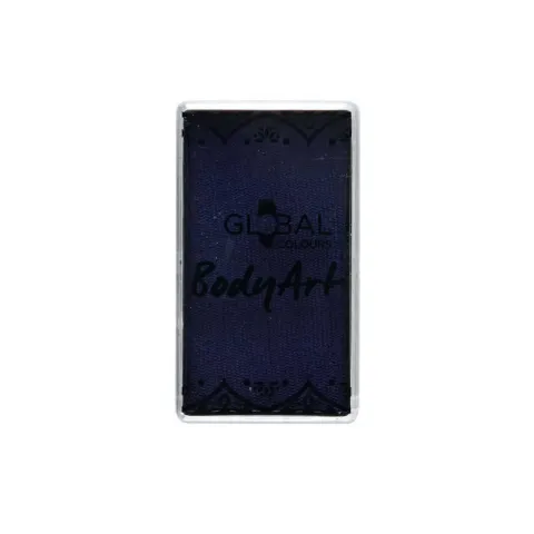 Global Colours farba do twarzy i ciała prostokątna 20g Dark Blue