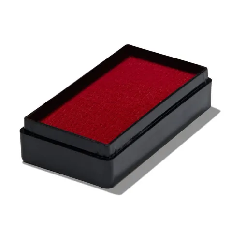 Global Colours farba do twarzy i ciała prostokątna 20g Red