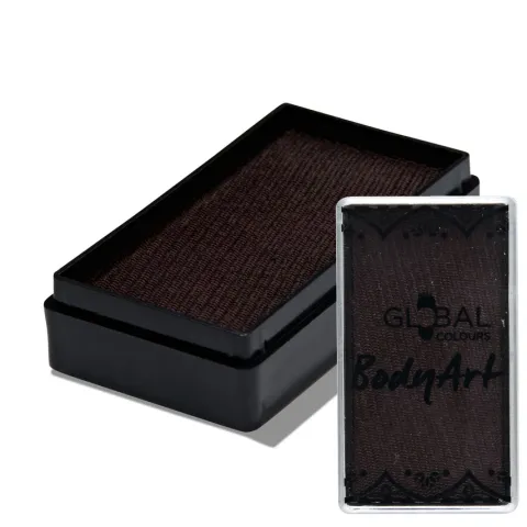Global Colours farba do twarzy i ciała prostokątna 20g Deep Merlot