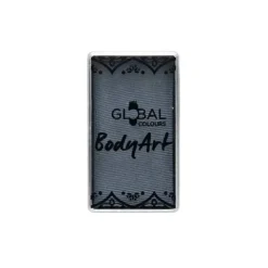 Global Colours farba do twarzy i ciała prostokątna 20g Stone Grey