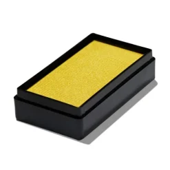 Global Colours farba do twarzy i ciała prostokątna 20g Yellow Light