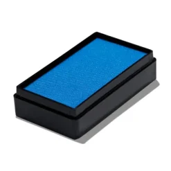 Global Colours farba do twarzy i ciała prostokątna 20g UV Neon Blue