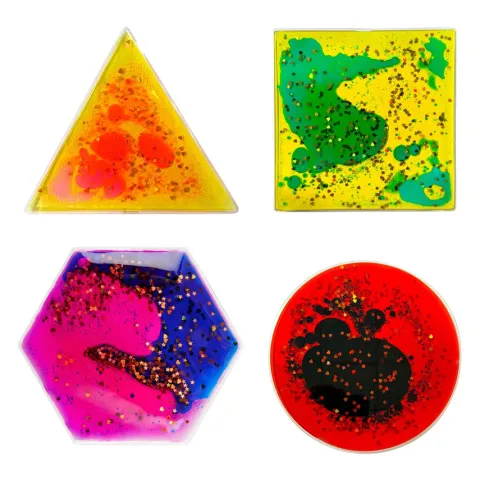 Gniotki sensoryczne z cieczą squishy 4 kształty Tullo