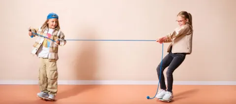 Gra balansująca przeciąganie liny "Tug of Two" BS Toys