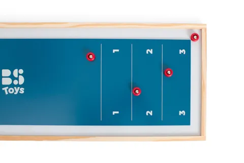 Gra drewniana Shuffleboard XL BS Toys