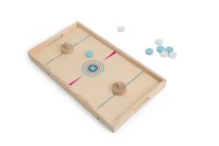 Gra Drewniana Zręcznościowa Fliper Hokej XL 2w1 BS Toys