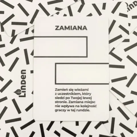 Gra planszowa WIEŻE - zestaw kart i drewnianych klocków
