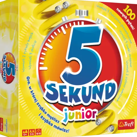 Gra rodzinna 5 SEKUND JUNIOR Trefl