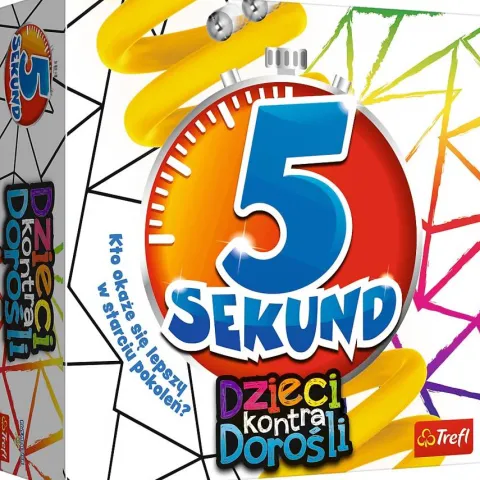 Gra towarzyska - 5 sekund Dzieci kontra dorośli
