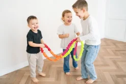 Guma sensoryczna animacyjna neonowa 3 kolorowa klasyczna 5 m + świecąca w UV
