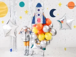 Gwiazdka duża - balon foliowy 70 cm różne kolory