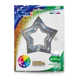 Gwiazdka Linky Star balon foliowy Grabo 122cm