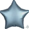 Gwiazdka satynowa balon foliowy Anagram 18'' grafitowa