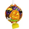 Gwizdek trąbka rozwijana Halloweenowa dynia - 6 szt
