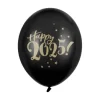 Happy 2025 balony gumowe Sylwester 12 cali 1 szt.