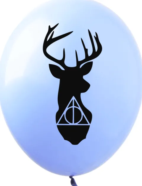 Harry Potter balony gumowe z nadrukiem 7 szt. mix