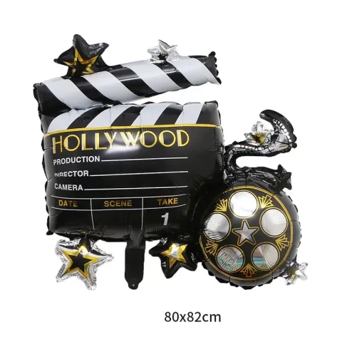 Holywood klaps filmowy balon foliowy 80 cm