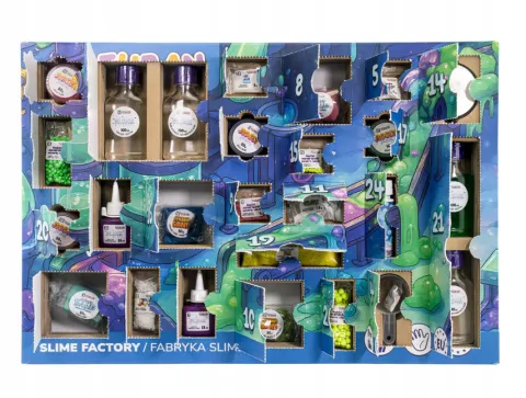 Kalendarz adwentowy - slime factory