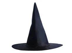 Kapelusz Wiedźmy Czarny klasyczny uniwersalny Halloween