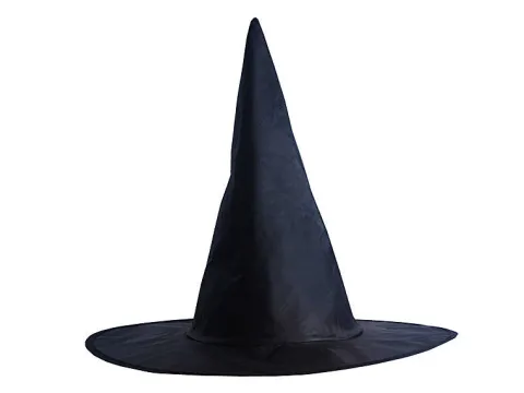 Kapelusz Wiedźmy Czarny klasyczny uniwersalny Halloween