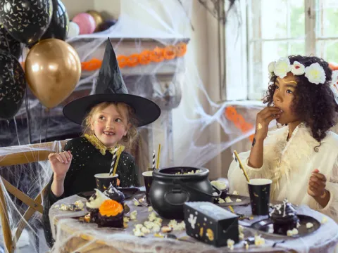 Kapelusz Wiedźmy Czarny klasyczny uniwersalny Halloween
