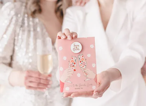 Kartka okolicznościowa na Wieczór Panieński Team Bride