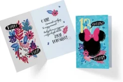 Kartka urodzinowa na 18 urodziny karnet Myszka Minnie